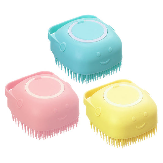 LuxePaws 2-in-1 Soft Silicone Pet Bath & Massage Brush🐾✨